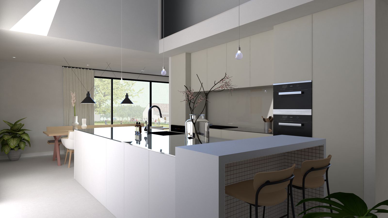 keuken met kookeiland
